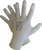 Nylon-Strickhandschuhe, weiß, Fingerkuppen PU-Beschichtung, Gr. S-XXXL, VE=12P.